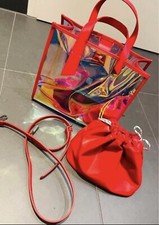 Damen handtasche durchsichtige gebraucht kaufen  Kassel