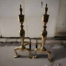 Vintage brass andirons for sale  Spokane