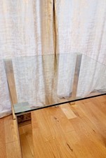 Habitat glass table. for sale  TUNBRIDGE WELLS