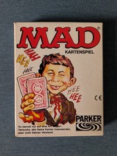 Mad kartenspiel parker gebraucht kaufen  Berlin