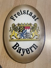 Freistaat bayern holzschild gebraucht kaufen  Neumarkt-Sankt Veit