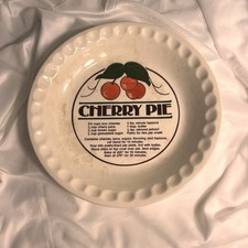 Cherry pie plate for sale  Charles Town