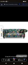 Patchwork chesterfield sofa for sale  DERBY