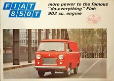 Fiat 850t brochure for sale  BIGGLESWADE