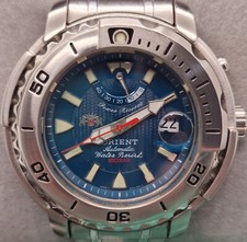 Relógio masculino Orient M-Force estojo atum besta azul mergulhador automático comprar usado  Enviando para Brazil