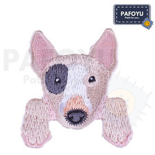 Patch cane bull usato  Spedire a Italy