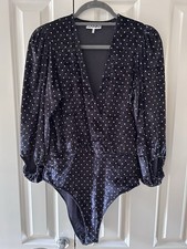 Ganni velvet polka for sale  MALMESBURY