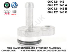 06K121143 A,B,C 1.8L / 2.0L TFSI/TSI tubo de refrigeração de alumínio atualizado VWAG MQB, usado comprar usado  Enviando para Brazil