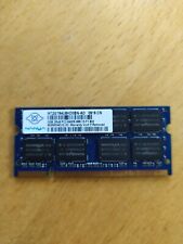 Usado, 2Gb RAM Nanya NT2GT64U8HD0BN-AD 800Mhz PC2-6400 DDR2 SODIMM 200 pinos comprar usado  Enviando para Brazil