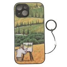Handyhülle iPhone 14 + 15 VINCENT VAN GOGH wNEU Smart Phone Case Holder grün comprar usado  Enviando para Brazil
