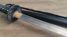 Iaitō katana schwarz gebraucht kaufen  Biessenhofen