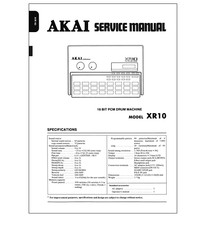 Akai xr10 service usato  Valle Castellana