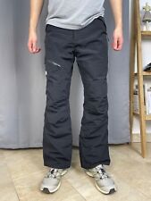 Pantalones de esquí HyVent aislados negros con múltiples logotipos The North Face para hombre talla M segunda mano  Embacar hacia Argentina