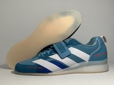 Tênis Adidas Adipower halterofilismo 3 masculino tamanho 12.5 azul amado EUA HQ3526 comprar usado  Enviando para Brazil