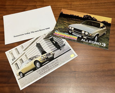 Car brochure allegro for sale Car brochure allegro for sale  HARROGATE