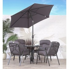 2.2m grey parasol for sale  BLACKPOOL