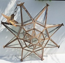 Lanterne métal étoile d'occasion  Rouen-