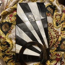 Vintage shell abalone for sale  LONDON