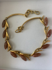 Collier vintage metal d'occasion  France