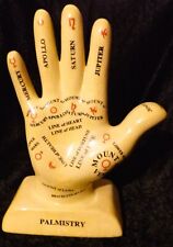 Large ceramic palmistry for sale  STREET