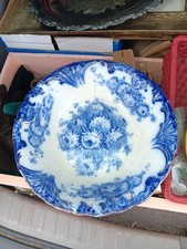 Antique flow blue for sale  Galloway