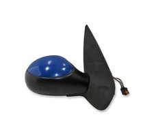 Usado, Espelho de porta elétrico lateral direito Peugeot 206 & SW 04-09 96480961XT azul royal PND comprar usado  Enviando para Brazil