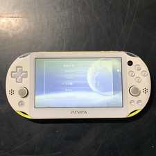 Konsola Sony PS Vita PCH-2000 przetestowana działa limonkowa zieleń × biała z Japonii 8899 UG na sprzedaż  Wysyłka do Poland