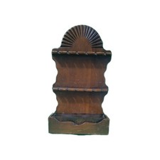 Prateleira superior vintage de madeira pendurada 12 colheres slots Sunburst original Btm comprar usado  Enviando para Brazil