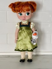 Vestido verde Disney Store ANNA Animators Collection boneca infantil congelada Olaf 15" comprar usado  Enviando para Brazil