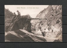 Cartolina valle aosta usato  Mantova