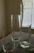 Three glass cylinder for sale  Huntsville
