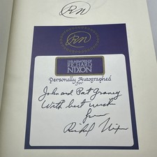 Usado, SIGNED! & Inscribed!! 1st Printing!!! THE MEMOIRS OF RICHARD NIXON!!!-Slipcover9 comprar usado  Enviando para Brazil