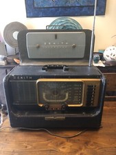 Antigo ímã de ondas transoceânicas Zenith rádio H500 5H40 com livreto comprar usado  Enviando para Brazil