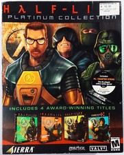 Half-Life: Platinum Collection (Primeira Edição) • CAIXA GRANDE COMPLETA, BOA, TESTADA comprar usado  Enviando para Brazil