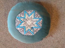 Round cushion patchwork for sale  SOUTHPORT