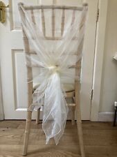 50x organza chair for sale  NEWTOWNARDS