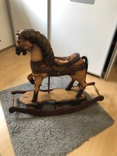 Holzschaukelpferd deko nostalg gebraucht kaufen  Oerlenbach