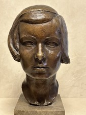 1958er bronze büste gebraucht kaufen  Stahnsdorf