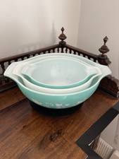 Vintage pyrex aqua for sale  FIVEMILETOWN