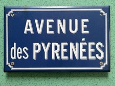 Plaque émaillée ancienne d'occasion  Rennes-