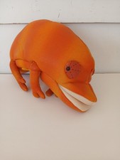 Boneco de pelúcia Creative Publications laranja camaleão boca móvel comprar usado  Enviando para Brazil