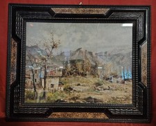 Dipinto olio cartone usato  Vicoforte
