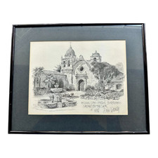Dovey pencil sketch for sale  Santa Cruz