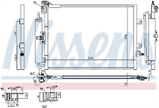 Nissens 940142 condenser for sale  LANCING
