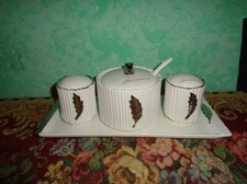 Vassoio con set usato  Amorosi