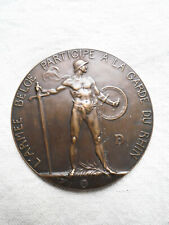 Medaille bronze art d'occasion  Luzech