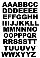 Alphabet adhesif noir d'occasion  Cormeilles-en-Vexin