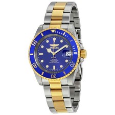 Invicta Mako Pro Diver relógio masculino automático mostrador azul dois tons 8928OB comprar usado  Enviando para Brazil