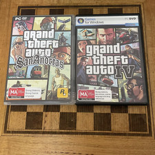 Jogos de PC Grand Theft Auto San Andreas e IV dois jogos comprar usado  Enviando para Brazil