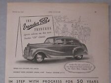 1947 vanden plas for sale  DARWEN